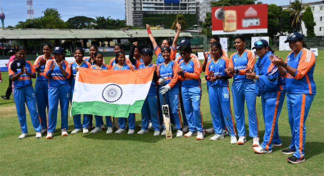 India wins inaugural blind womens T20 World Cup