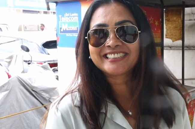 Actress Gayathri Dias appears before CID