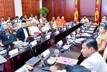 President directs to formulate new laws for swift disposal of seized drugs