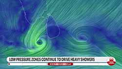 Low pressure zones in the vicinity of Sri Lanka to bring heavy rains until Nov. 29 (English)