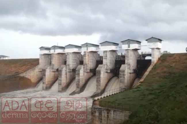 Spill gates of Weheragala reservoir opened, pilgrims visiting Kataragama urged to remain vigilant