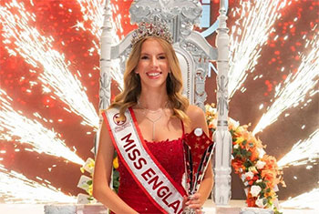 Grace Richardson makes history as first openly gay Miss England