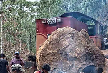 Trains services affected due to adverse weather