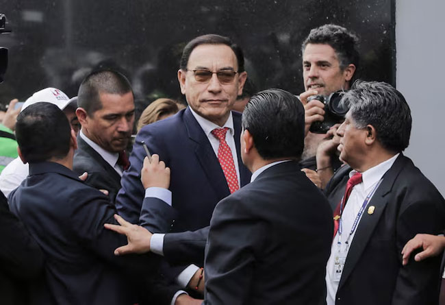 Peru sentences ex-President Vizcarra to 14 years in prison for corruption