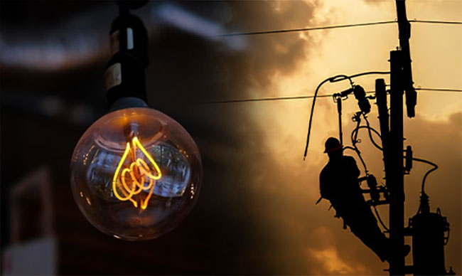 Power outages reported in several areas due to bad weather