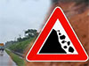 Landslide risk forces partial closure of expressway section 