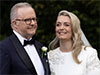Australian prime minister becomes first to wed in office