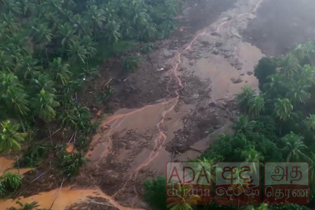 Landslide in Melsiripura kills five including infant, 9 missing