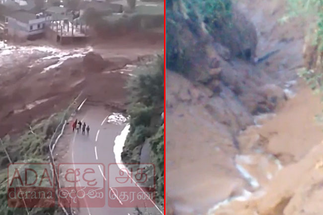 Nine reported missing after landslide in Welimada