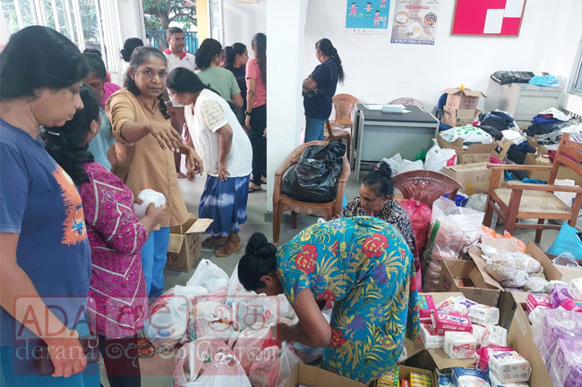 Divisional Secretaries to be notified when distributing aid to flood-affected areas