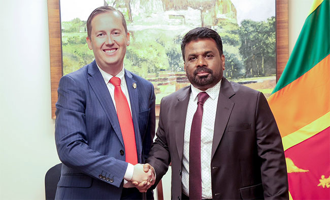 US Special Envoy for South Asia discusses ongoing rescue and relief efforts with President