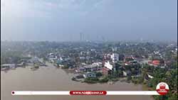 Water level of Kelani River receding despite minor flooding in Colombo suburbs (English)