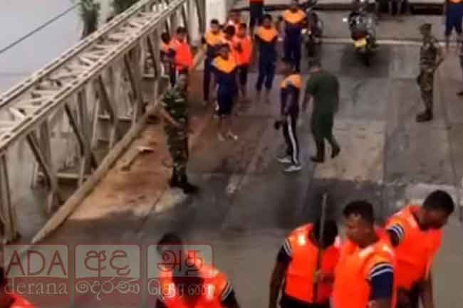 Renovation of main Nayaru bridge begins with assistance from Army