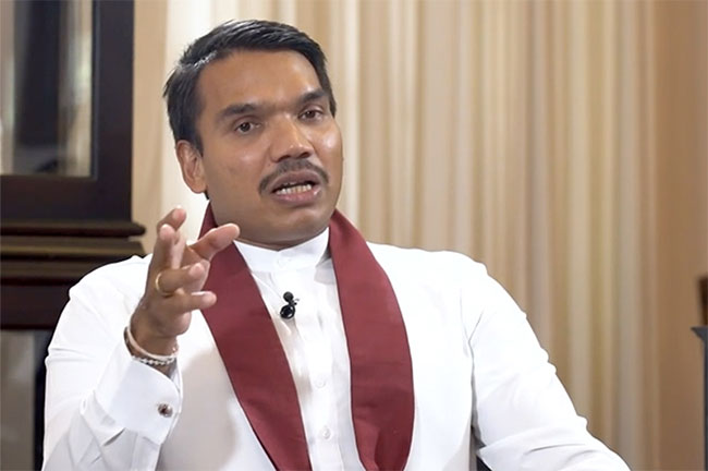 Namal urges Govt to prioritize providing relief to people and restoring religious sites