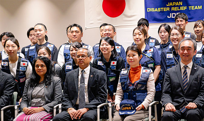 Japan sends medical team to disaster-stricken Sri Lanka