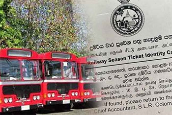Train season tickets valid on SLTB buses amid disaster situation