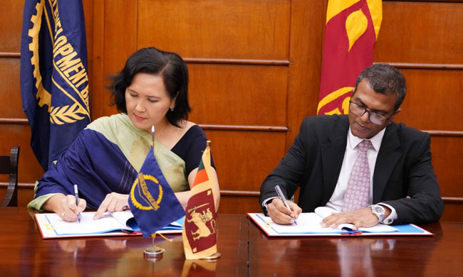 Sri Lanka signs USD 100M loan and USD 3M grant agreements with ADB