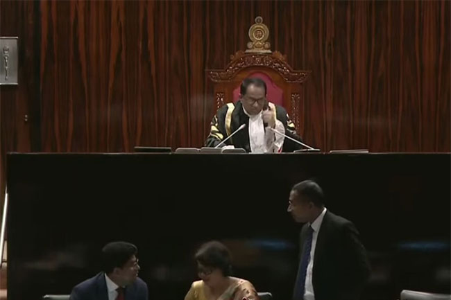 Vote on third reading of 2026 Budget underway