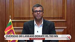 Overseas Sri Lankans have donated nearly Rs. 700 million so far to Rebuilding Sri Lanka Fund (English)