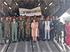 Ninth Indian emergency relief aircraft arrives in Sri Lanka Ninth Indian emergency relief aircraft arrives in Sri Lanka