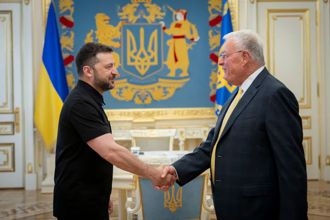 US envoy Kellogg says Ukraine peace deal is really close