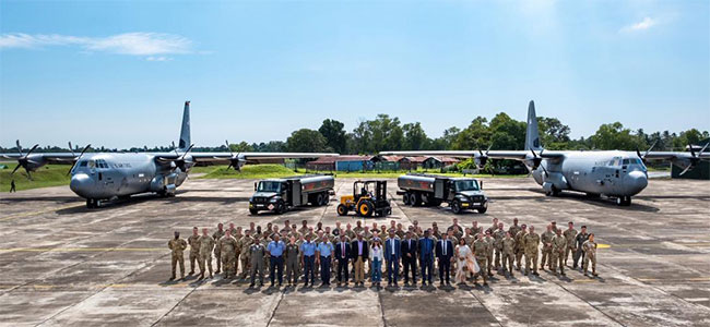Dos aviones C-130J Super Hercules de la Fuerza Aérea de EE. UU. aterrizan en Sri Lanka para apoyar la respuesta de Sri Lanka al ciclón Ditwah Dos aviones C-130J Super Hercules de la Fuerza Aérea de EE. UU. aterrizan en Sri Lanka para apoyar la respuesta de Sri Lanka al ciclón Ditwah
