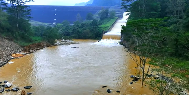Highest volume of water in history entered Kotmale Reservoir on Nov. 27  Officials