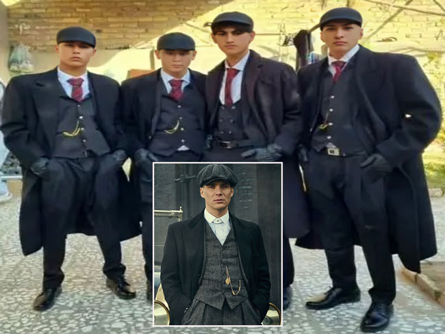 Taliban detains 4 men for dressing up as Peaky Blinders characters, gives them rehabilitation