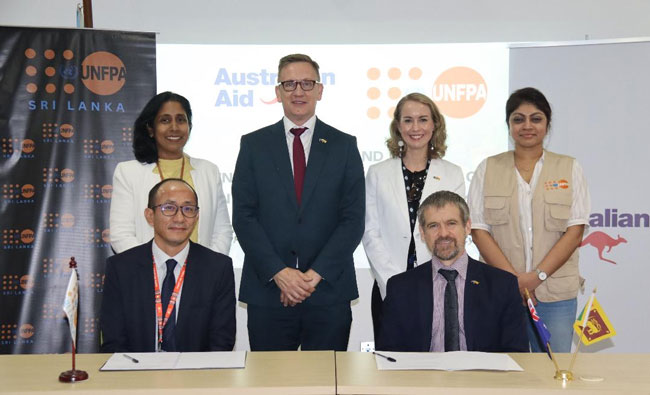 Australia and UNFPA partner to protect women and girls in cyclone-affected Sri Lanka
