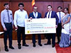 Thriposha company hands over Rs. 100 mln in dividends to Treasury Thriposha company hands over Rs. 100 mln in dividends to Treasury