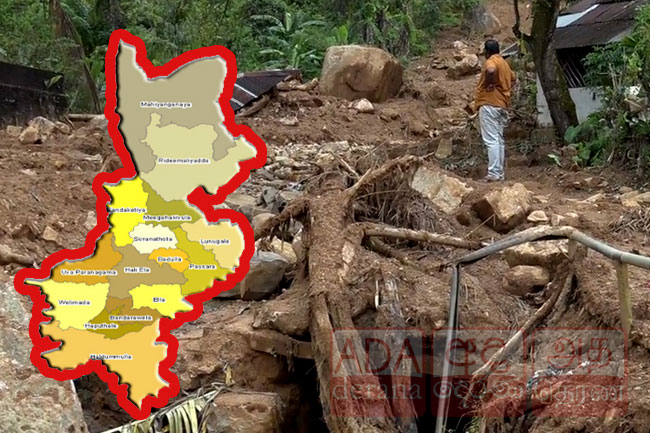Another 238 families in Badulla evacuated due to risk of landslides