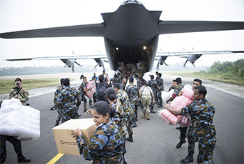 Manusath Derana relief supplies delivered to Jaffna