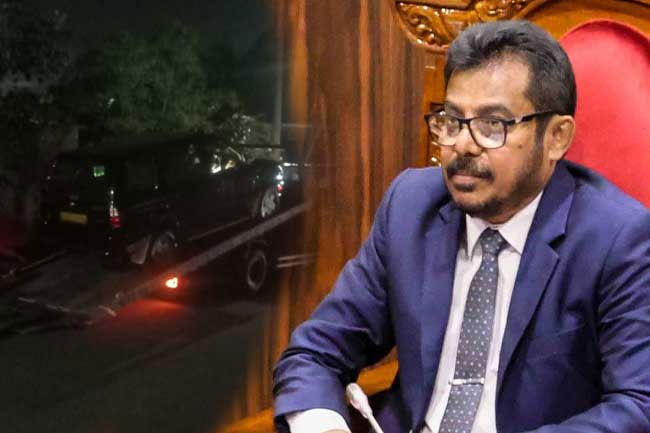 Former Speaker Asoka Ranwala hospitalised after vehicle involved in accident 