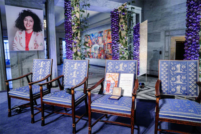 Nobel Peace Prize committee condemns brutal arrest of Iranian laureate Narges Mohammadi