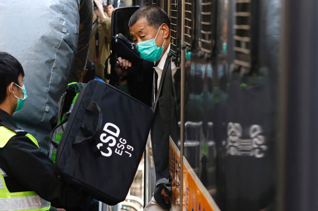 Hong Kong tycoon Jimmy Lai found guilty of collusion with foreign forces