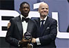 France forward Ousmane Dembele wins Fifa Best men’s player of the year France forward Ousmane Dembele wins Fifa Best men’s player of the year