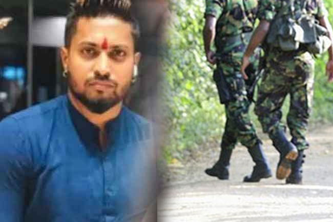 Foreign-made firearm and ammunition recovered based on Kehelbaddara Padme s testimony