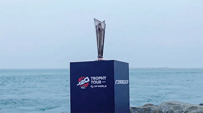 ICC T20 World Cup 2026 trophy tour kicks off at Ram Setu bridge