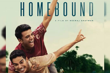 Indian film �Homebound� shortlisted for Best International Feature Film at Oscars 2026