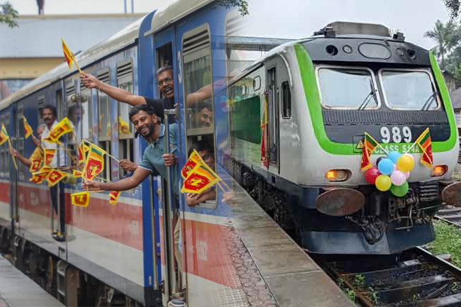 �Udarata Menike� runs first train in 23 days as Badulla�Ambewela line reopens