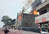 Fire at Thihariya three-storey building brought under control