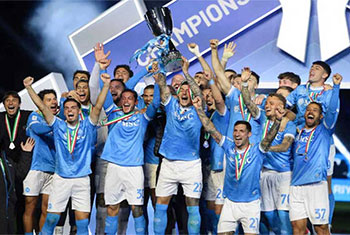 Napoli beat Bologna to lift Italian Super Cup