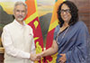PM Harini and Jaishankar discuss Sri Lanka�s post-disaster reconstruction efforts
