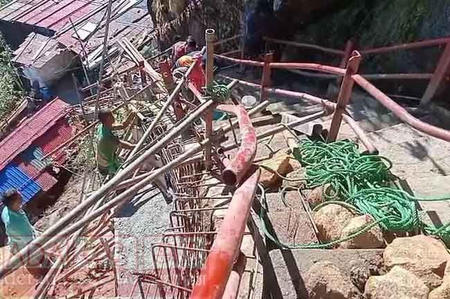 Restoration work on landslide-hit Sri Pada-Hatton Road nears completion