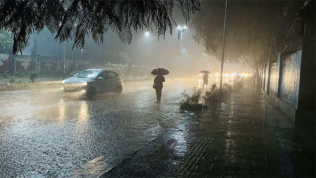 Showers expected in several provinces tomorrow