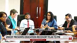 PM discusses education recovery plan with UNICEF; visits cyclone-damaged schools (English)