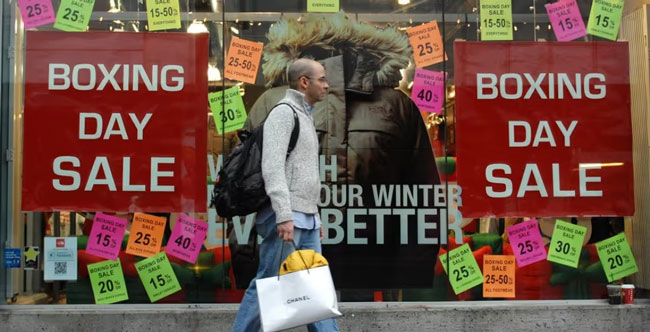 Boxing Day sales set to be biggest on record this year