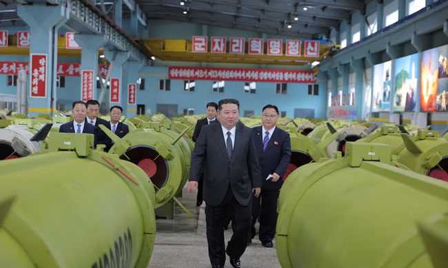North Korea s Kim Jong Un signals continued missile development in next 5 years