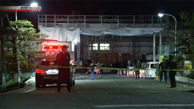 15 injured after stabbing, liquid spray attack in Japan