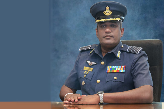 Group Captain Nalin Wewakumbura named new media spokesperson of Sri Lanka Air Force